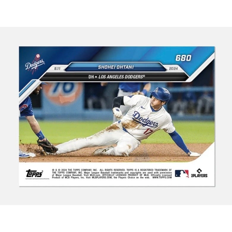 ONLY 8616 Printed Shohei Ohtani 2024 Topps NOW #680 MLB Dodgers 47 HR