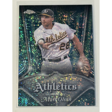 2022 Topps Chrome Matt Olson MLB Atlanta Braves Card #P-17 - Near Mint or Better