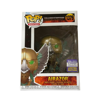Funko Pop! Transformers Airazor 2023 Summer Convention Limited Edition vinyl figure with metallic detail in box