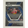 2025 Panini Mosaic Josh Allen 150 2025 Panini Mosaic Josh Allen 150 NFL Buffalo Bills Silver Mosaic Prizm QB