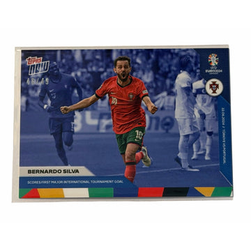 /49 Limited PR Bernardo Silva 2024 Topps NOW UEFA Euro Parallel #022 Portugal