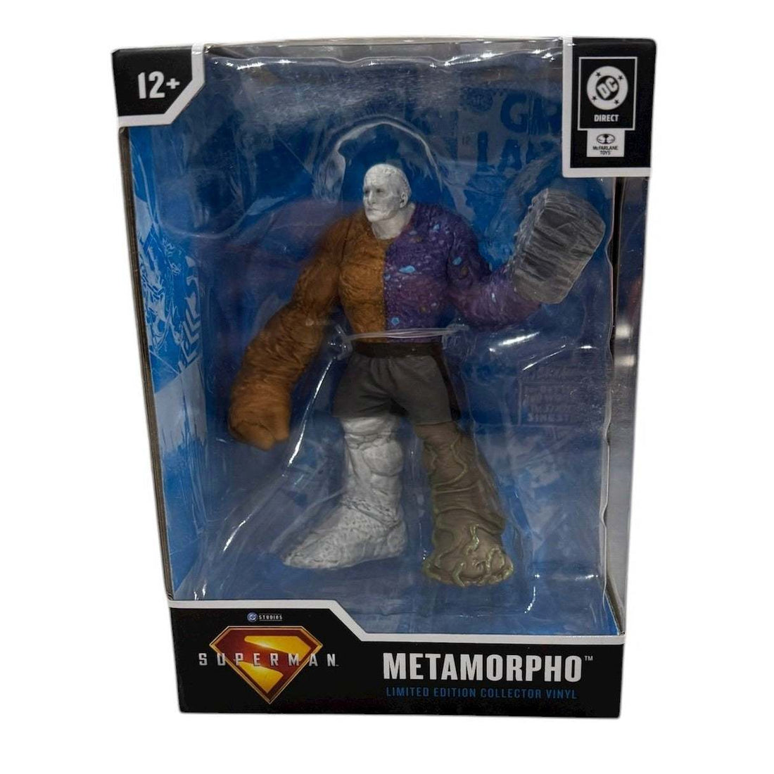 DC Direct Superman Metamorpho limited edition 7-inch vinyl figure in sealed collector box
