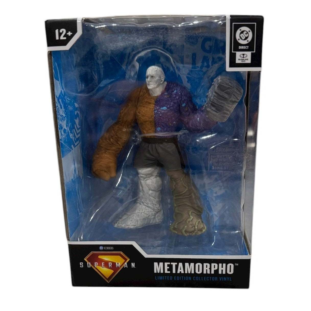 DC Direct Superman Metamorpho limited edition 7-inch vinyl figure in sealed collector box