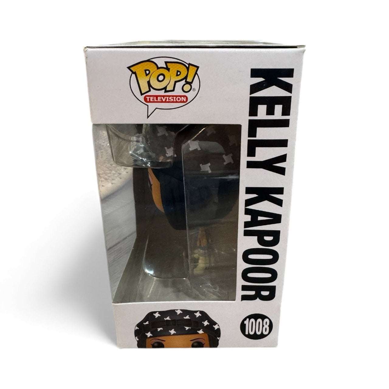Kelly Kapoor Funko Pop #1008 in original box from The Office TV series with minor shelf wear