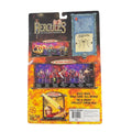 Vintage Toy Biz Xena Warrior Princess Weaponry figure on original Hercules Legendary Journeys cardback, mint sealed collectible