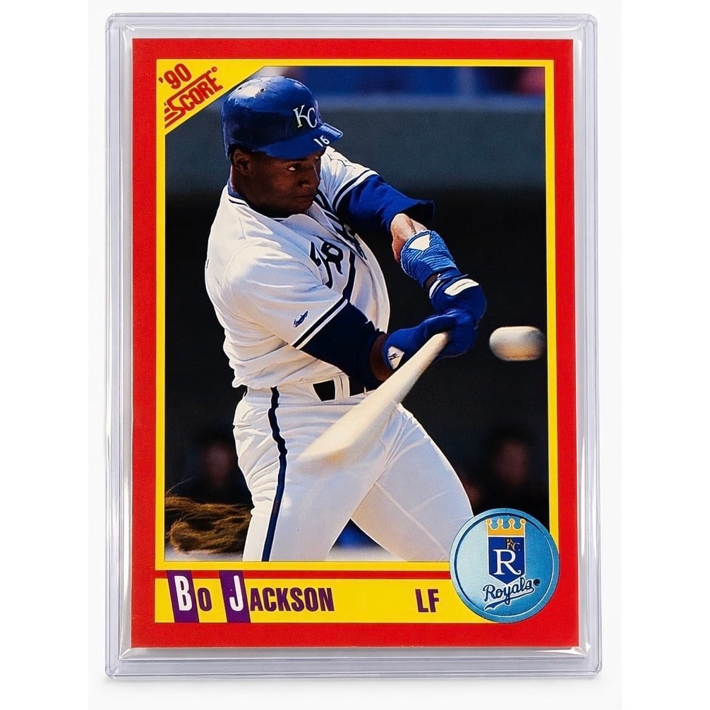 Bo Jackson 1990 Score 280 Kansas Bo Jackson 1990 Score 280 Kansas City Royals MLB Baseball Card Mint Condition