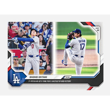 Limited PR Shohei Ohtani First-Pitch HR & 5 Shutout IP 2026 MLB Topps NOW #226