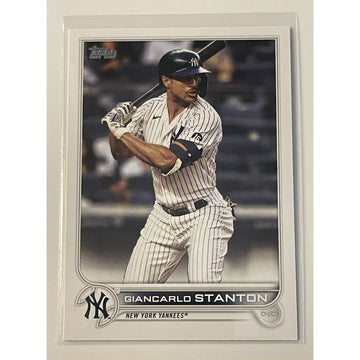 2022 Topps Series 1 - Giancarlo Stanton- Card #650 MLB New York Yankees Baseball