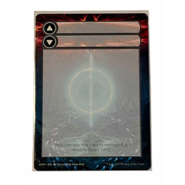MTG March of the Machine Double-Faced Substitute Card Token Near Mint