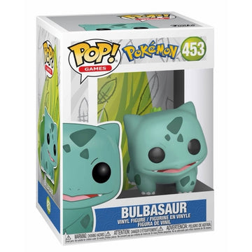 Premium Bulbasaur Funko Pop! #453 from the Pokémon Games series