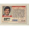 Joe Theismann 1989 Pro Set announcer collectible NFL Redskins Hall of Fame trading card