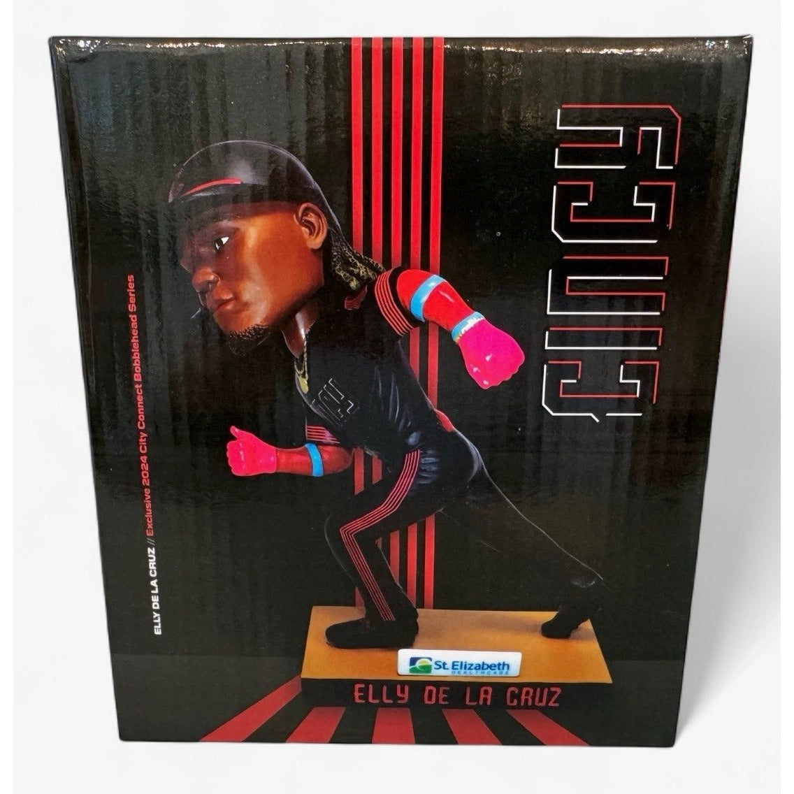 Elly De La Cruz 2024 City Connect Bobblehead Cincinnati Reds SGA *Sealed Box*!