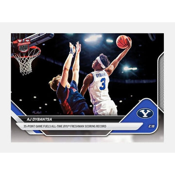 ONLY 4631 Printed AJ Dybantsa RC 2025-26 Bowman U NOW® Card 78 BYU