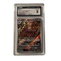 Shiftry 2024 Pokémon Japanese Cyber Judge Art Rare Holo CGC 8 card in slab