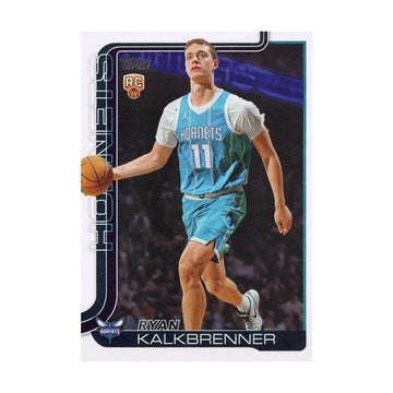 Ryan Kalkbrenner 2025-26 Topps Basketball #234 Hornets NBA Rookie Card