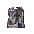 SEALED Marvel Legends Black Panther action figure with purple spear in blister packaging