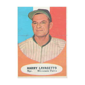 Harry Lavagetto 1960 Topps #226 MLB Minnesota Twins Vintage G Raw Baseball Card