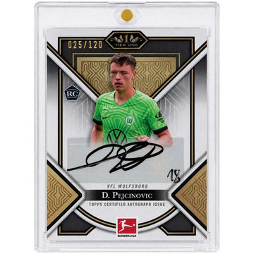 /120 Sealed New RC Dzenan Pejcinovic Auto NM 2022-23 Topps Tier One